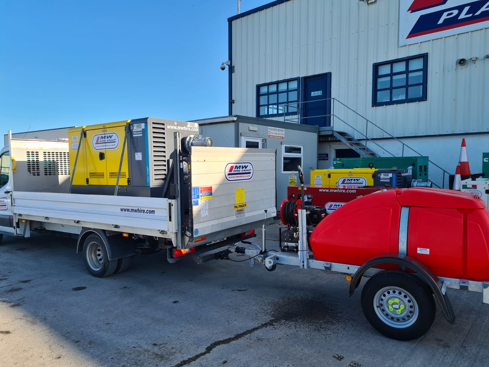 New 6" pump and a new mobile powerwasher SOLD to 2 customers in the West of Ireland